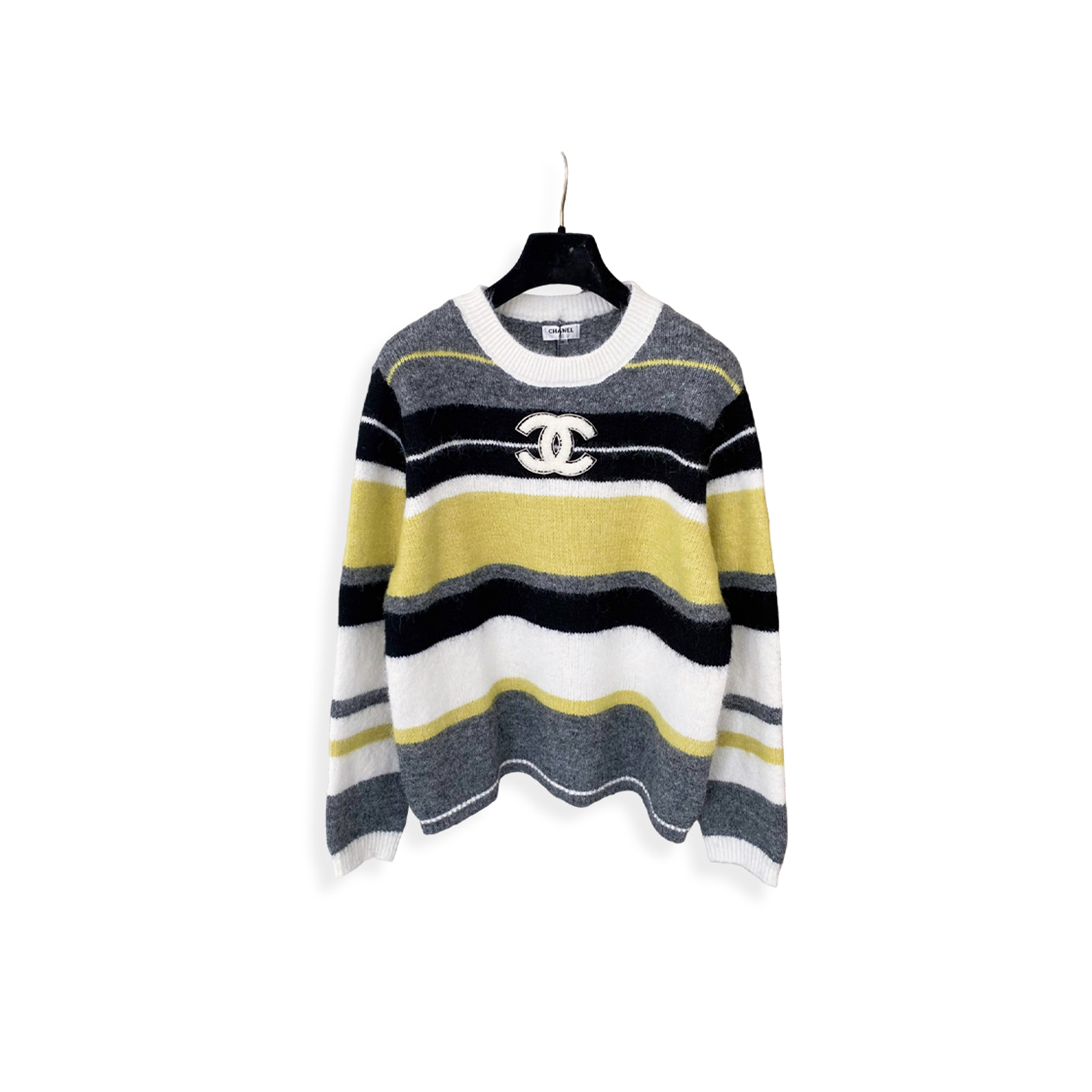 CHANEL DOUBLE C PULLOVER SWEATER 